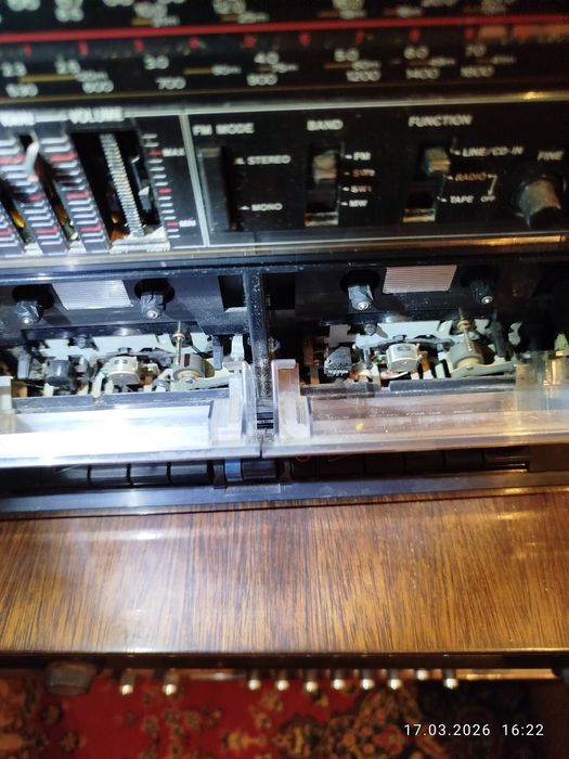 FISHER PH-W702K Магнитола двухкасетная, DVD Pioneer DV-120k