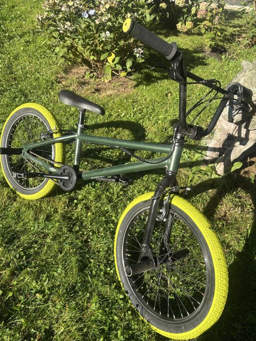 Rower BMX zielony