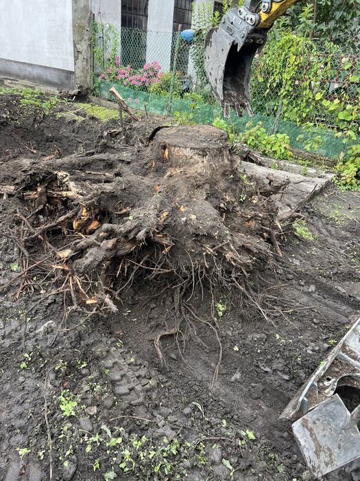 Usługi minikoparką transport kruszywa