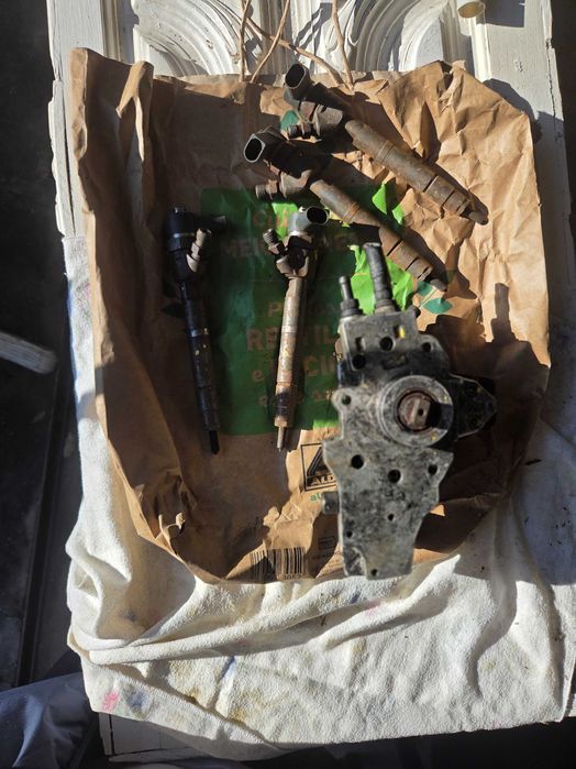 Bomba injector e 4 injetores - gasoleo