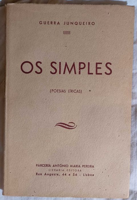 Os simples, Guerra Junqueiro