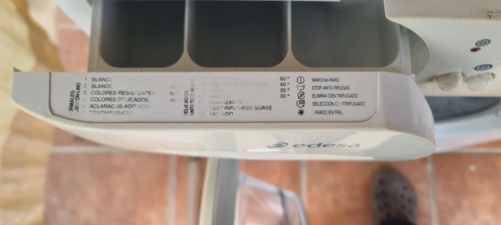 Máquina lavar roupa Edesa