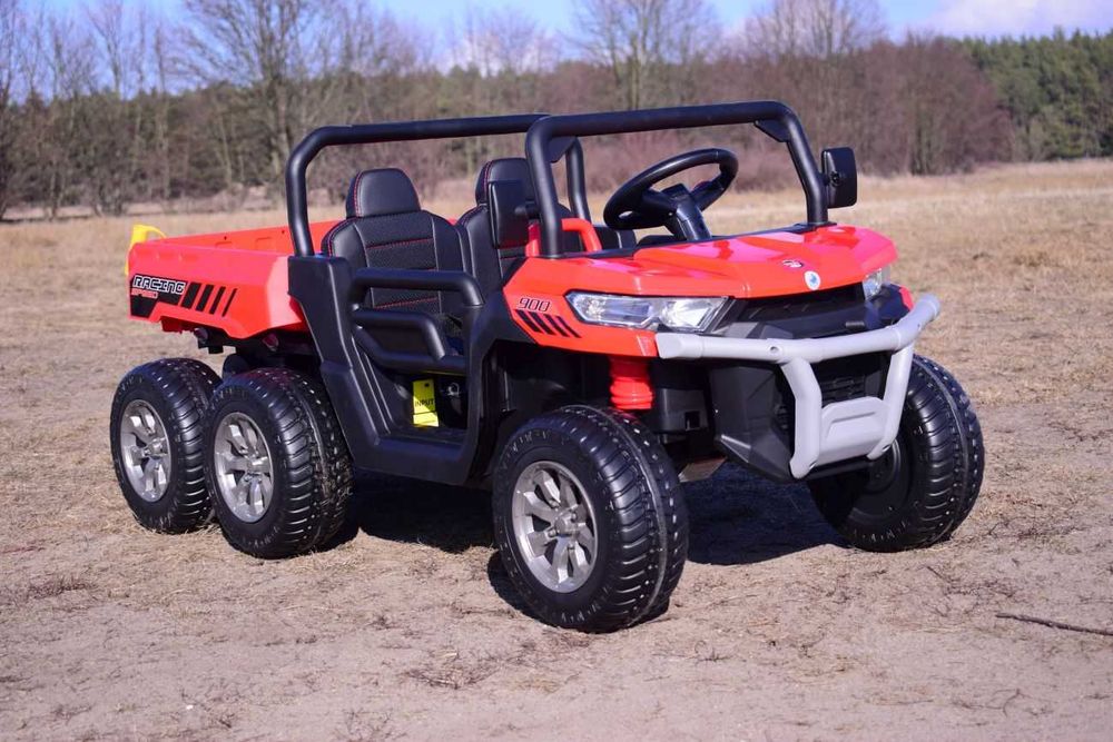 Auto samochód na akumulator autko BUGGY 6 KOŁOWY dla 2 os wywrotka