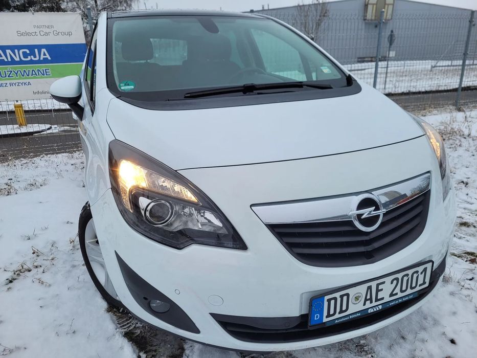 Opel Meriva I Właściciel PDCx2 Tempomat Bluetooth Panoramadach RDC II Alusy