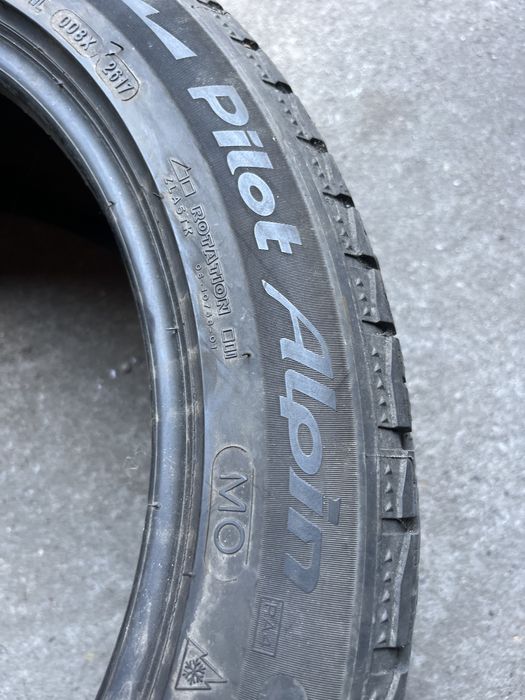 255/45/19 Michelin Pilot Alpin PA4 MO super stan 6,5mm 1szt