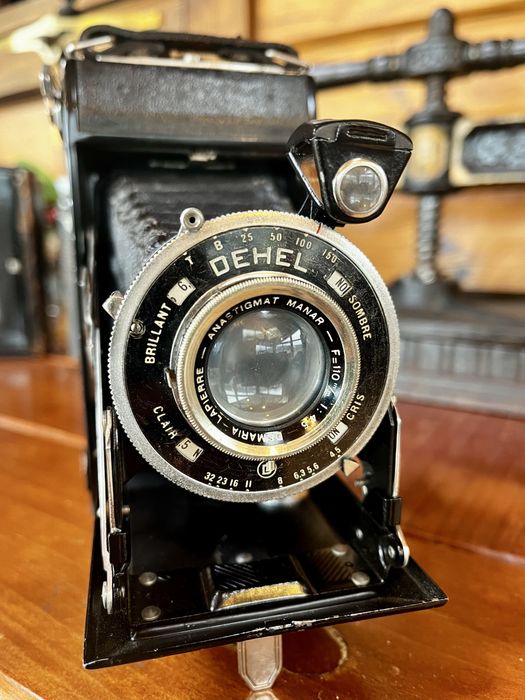 Antiga maquina fotográfica Demaria-lapirre Dehel