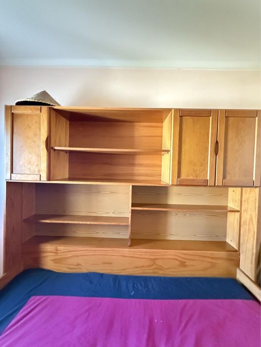 Cama estudio + roupeiro