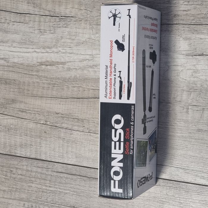 Foneso drążek do robienia zdjęć ze statywem  kijek do selfie
