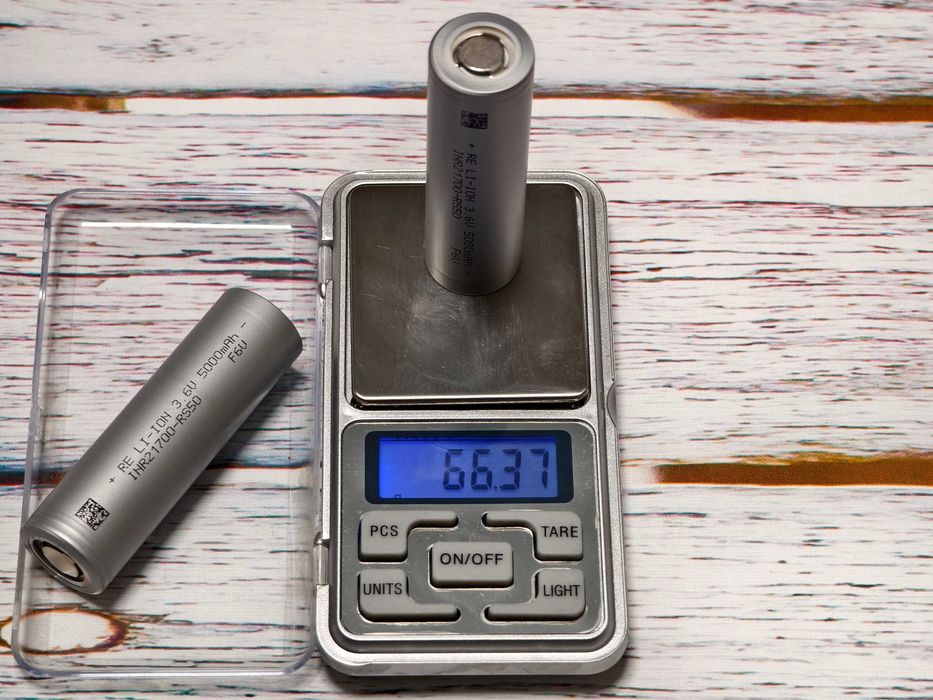 Акумулятор 21700 Reliance RS50 5000 мА 70A