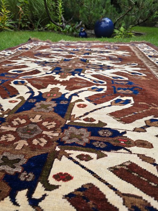 Kazak Kars - Barwne rękodzieło - Dywan tkany z czystej wełny 153x230cm