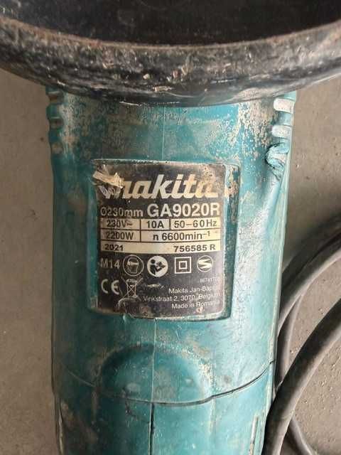 Duża Szlifierka kątowa Makita model GA9020R 230 mm sprawna polecam