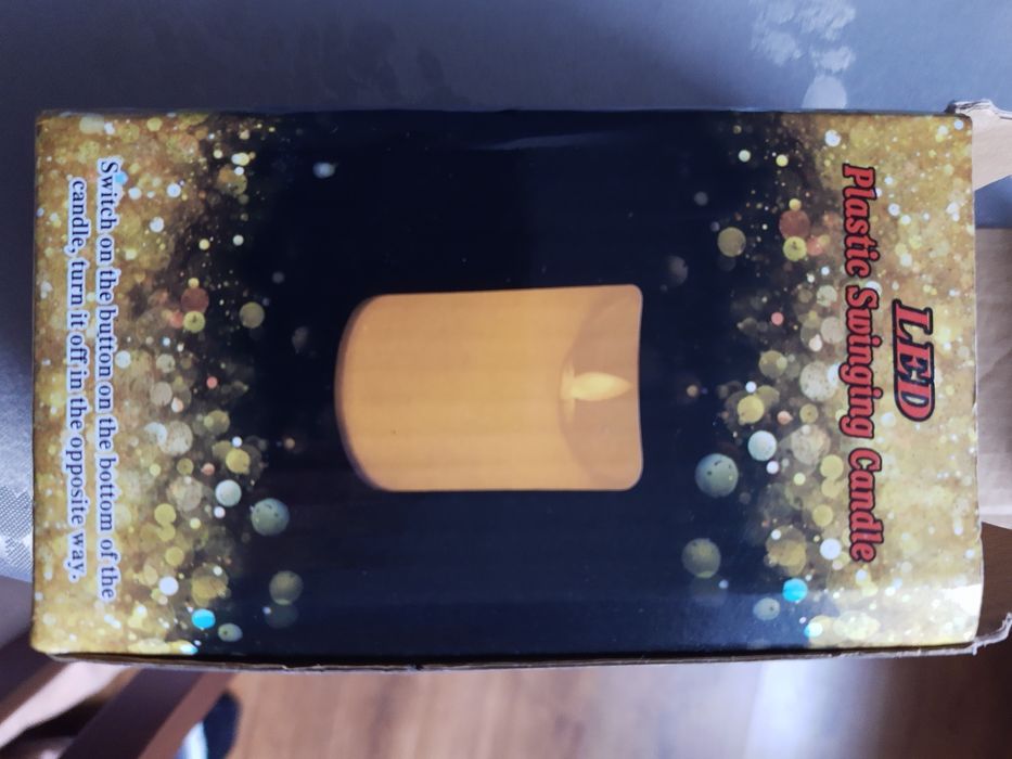 Świeca LED z płomieniem