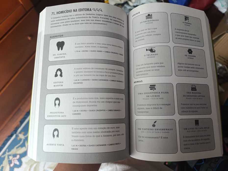 Livro Murdle #2 - G.T. Karber - 100 mistérios para resolver