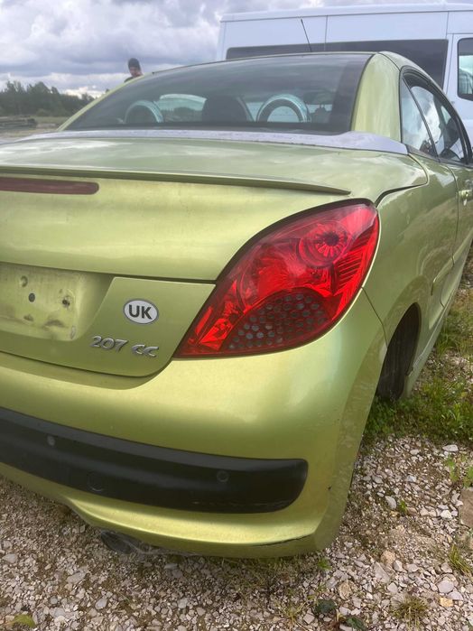 Peugeot 207 CC ( kierownica po prawej ) na części