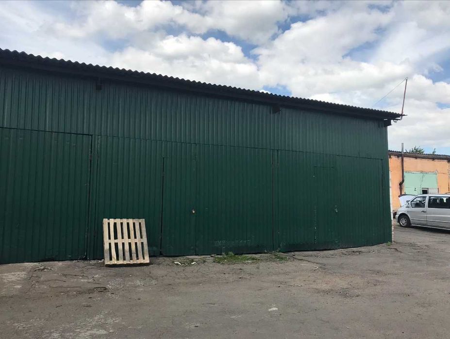 Ангар 150кв.м, високі та широкі ворота, вул. Біла