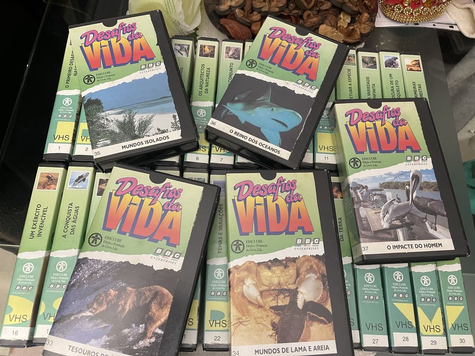 Filmes vhs colecao desafios da vida onplaneta vivo