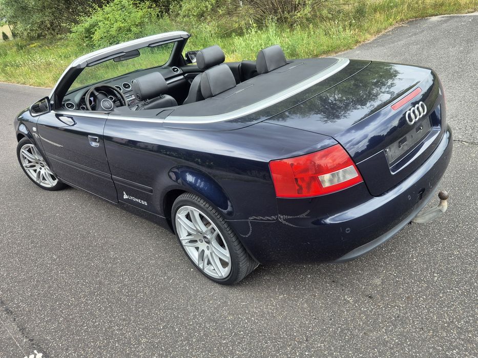 AUDI A4 CABRIOLET // 2.5 TDI V6 // Sprowadzony // Skóry// 18" Felgi