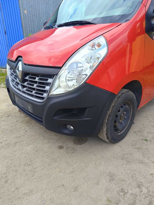 Przód Renault Master 3 lift czerwony  0719