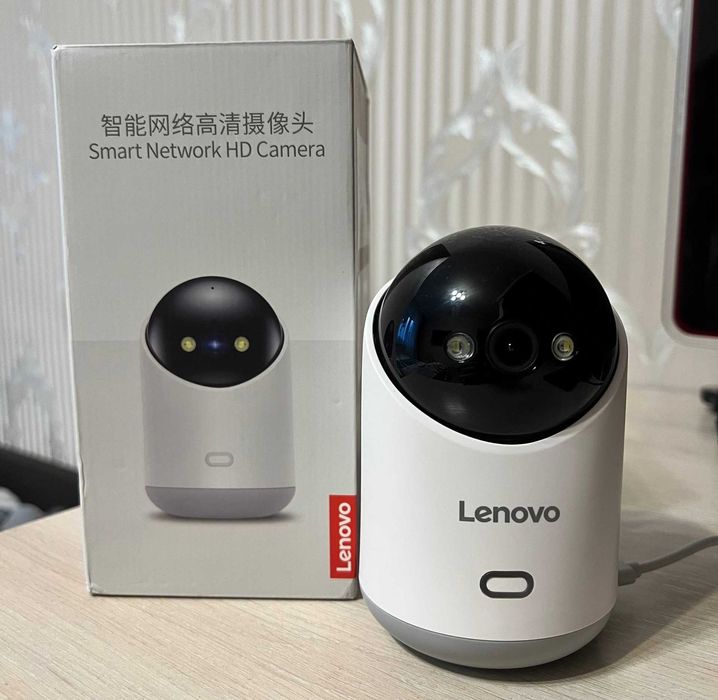 WiFi Камера Lenovo /Радионяня (5MP/FHD/Датчик движения/Ночное видение)