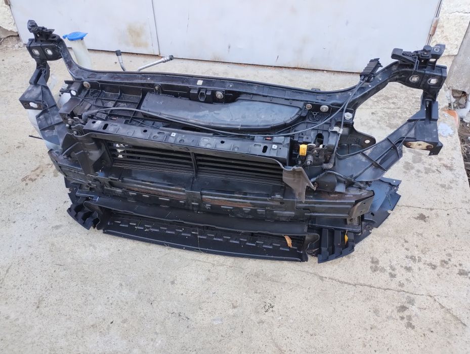 Pas przedni kompletny ford mondeo mk5 2.0tdci 150km chłodnice wentylatory belka żaluzja