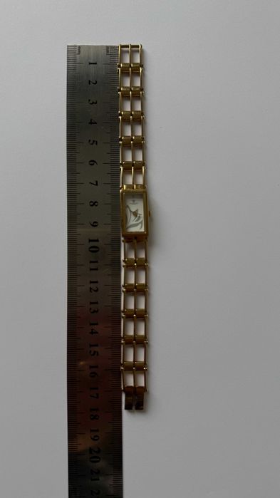 Годинник жіночий браслет Швейцарія CHRISTINA 107GW-W з діамантами