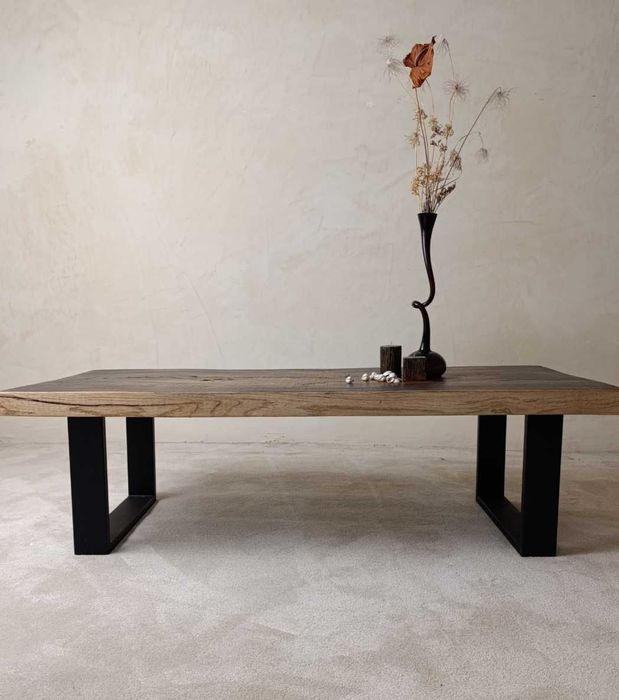 Stolik kawowy drewniany dębowy