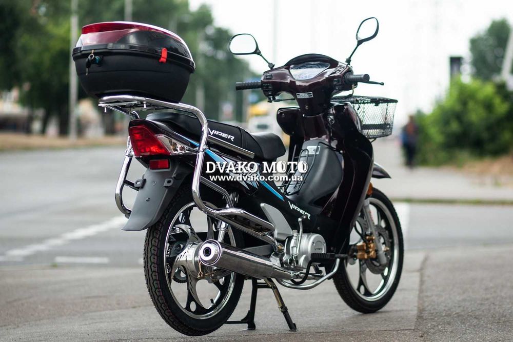 Новый Скутер / мопед Вайпер Актив 125 cc КРЕДИТ, Гарантия(МОТОСАЛОН) !