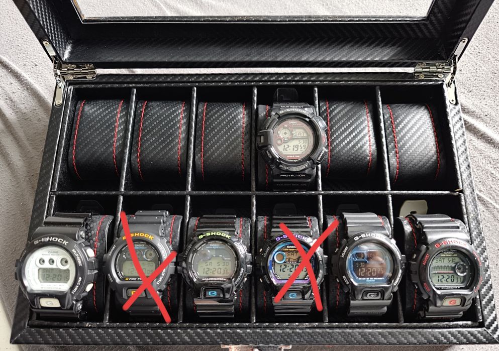 Casio G-SHOCK DW-6900 1557 1996 retro vintage zegarek
