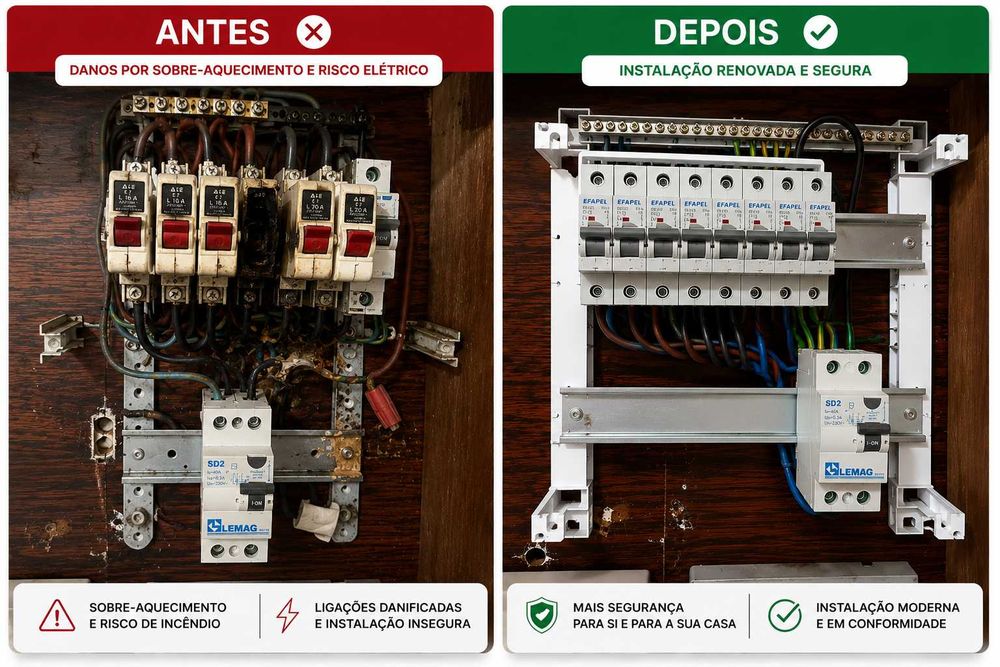 Eletricista em Braga - Avarias - Reparações - Iluminação