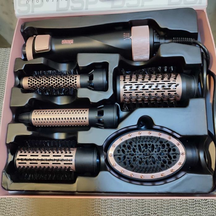 Фен-щітка DSP 5в1 Rotating Hot Air Styler (Model: 50063)