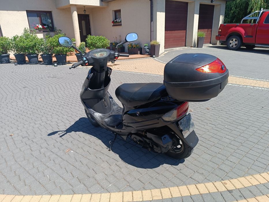 Skuter 4t Rhon 50 zamiana zamienię motocykl quad cross prl auto bus