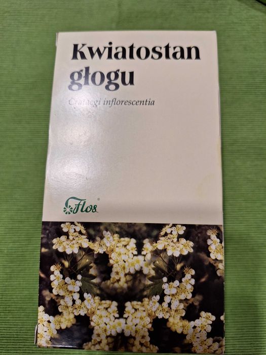 Zioła kwiat głogu herbatka