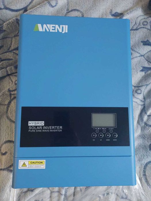 Гібридний інвертор Anenji 6.2 kWt 48V Wi-fi з MPPT контролером