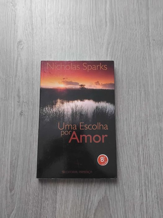 Livro Uma Escolha por Amor de Nicholas Sparks
