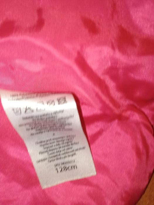 Wiosenna różowa kurtka roz. 128