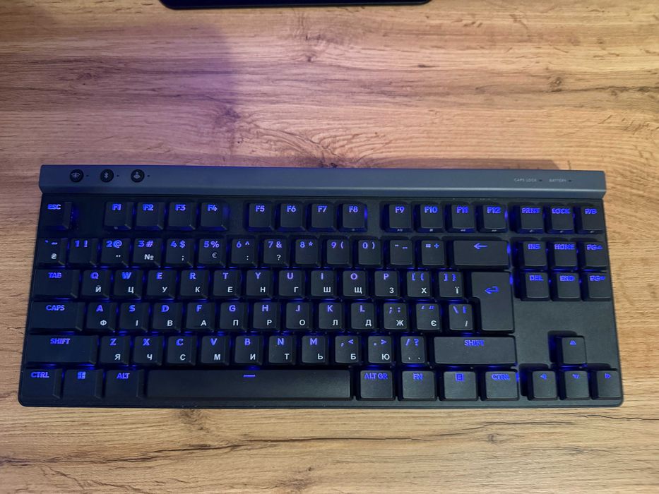 Ігрова клавіатура LOGITECH G515 LIGHTSPEED TKL Wireless Gaming Black