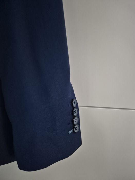 Garnitur męski granatowy