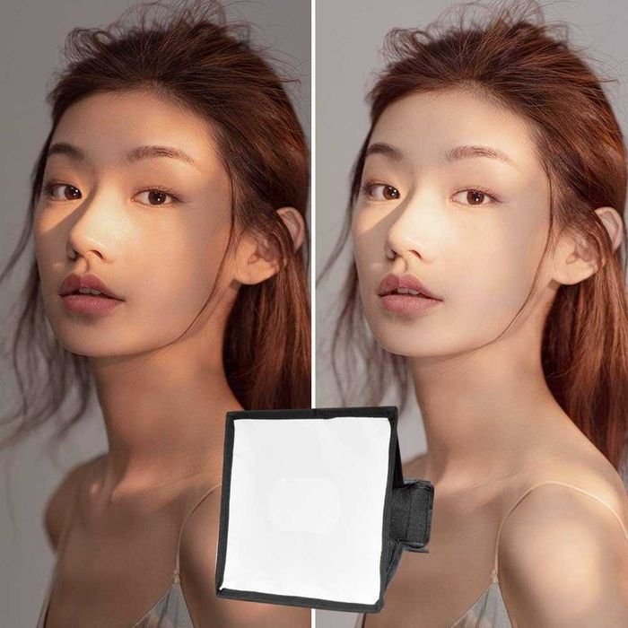 Flash Difusor Light Softbox 10 x 10 cm