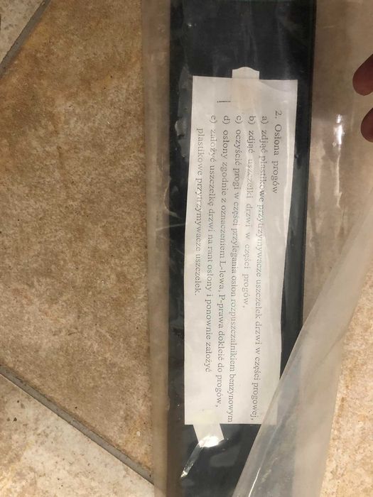 plastikowe nakładki cc cinquecento nowe sporting tuning