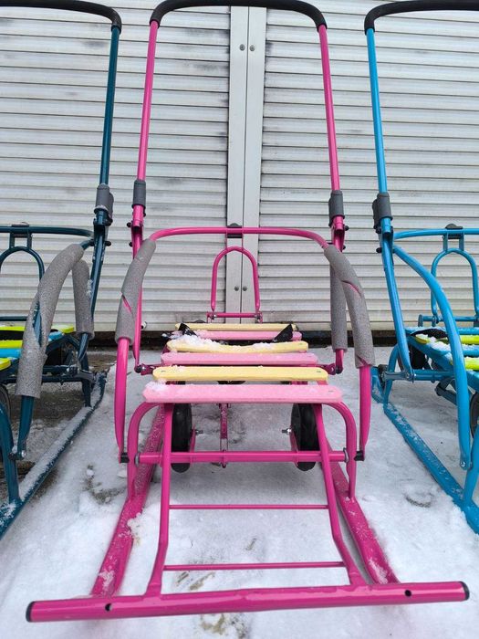 Санки на колесах "Мрія" та "Патріот"