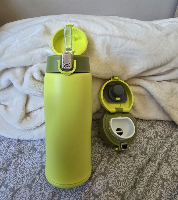 Termos dziecięcy Super Sparrow 350 ml – neonowa zieleń