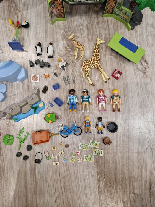 Playmobil Family Fun 70341 Przygoda w ZOO z żyrafami i pingwinami
