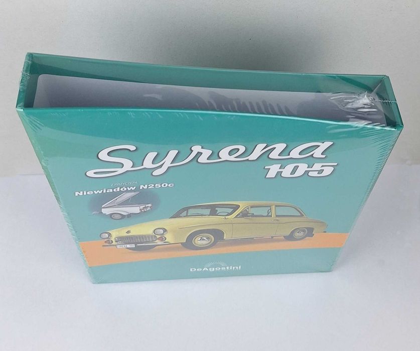 Segregator na gazetki kolekcji model Syrena 105 w skali 1:8