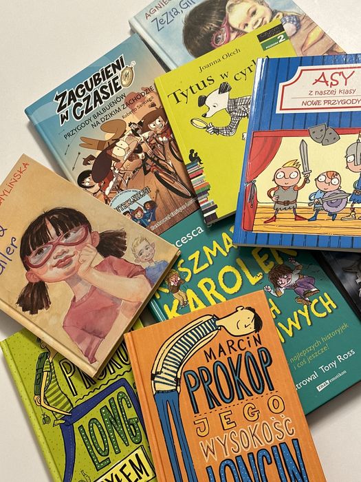 Książka do czytania dla dzieci Tytus w cyrku Joanna Olech