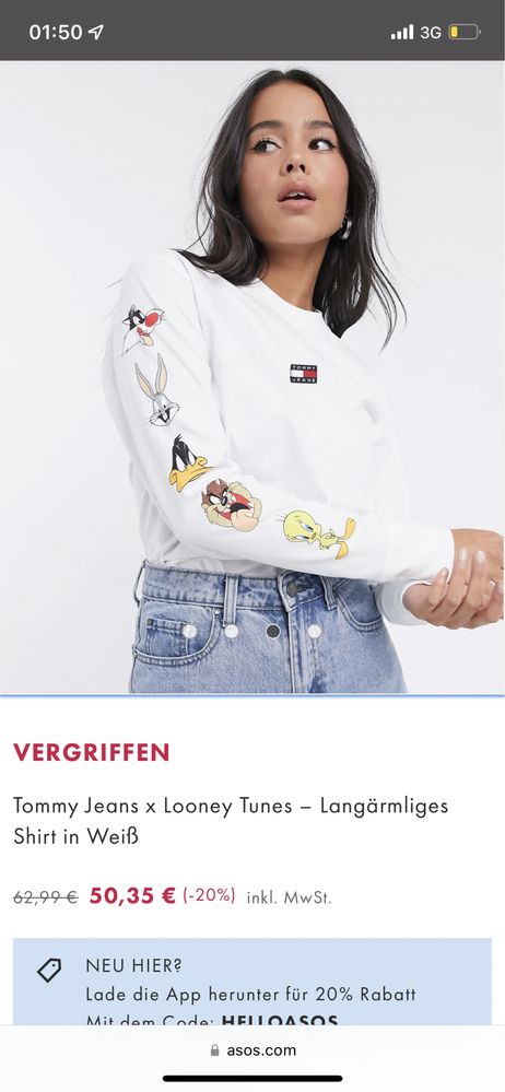 Looney Tunes x Tommy Jeans Tommy Hilfiger 900 Olx