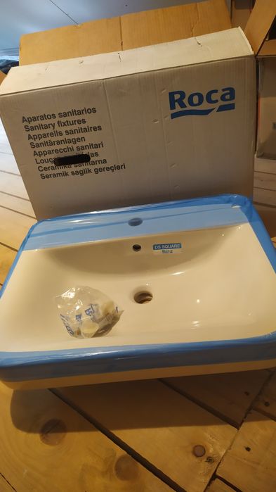 Nowa umywalka Roca