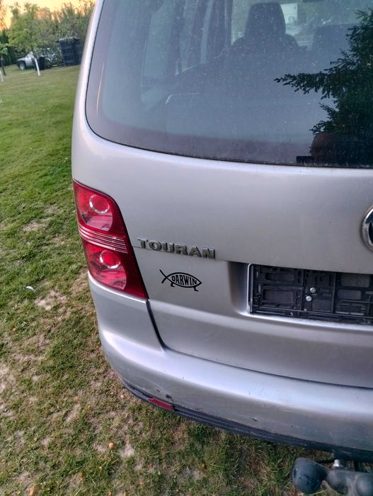 VW TOURAN I Lift Zderzak Maska Pas Przedni