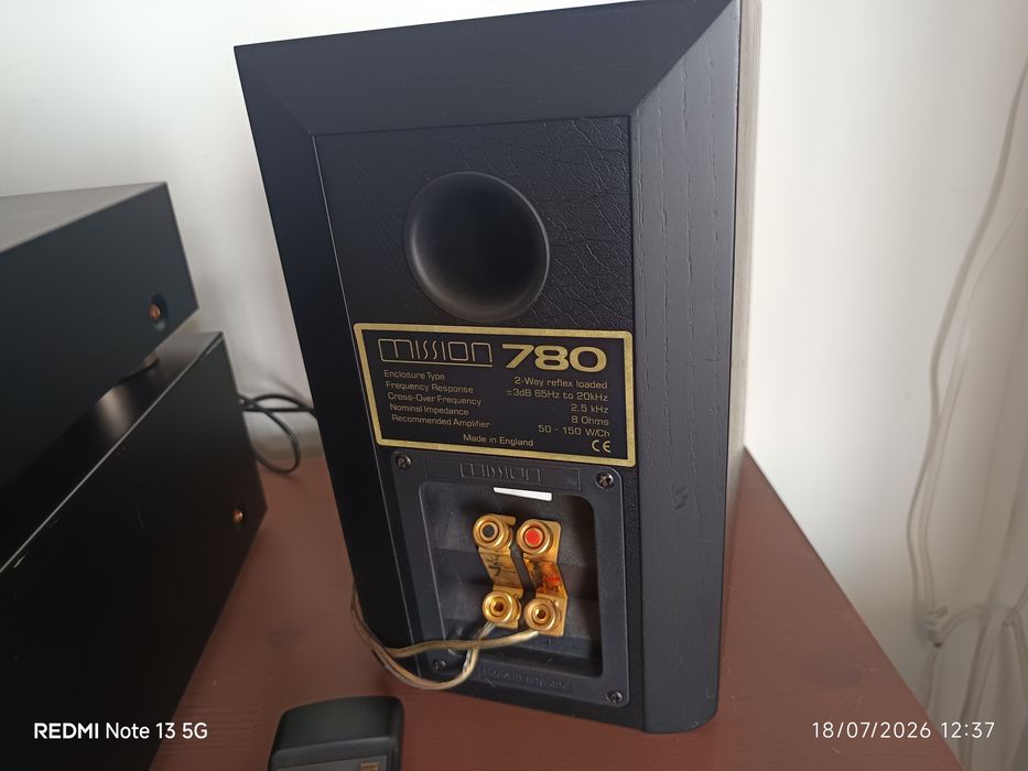 Conjunto Marantz e Mission