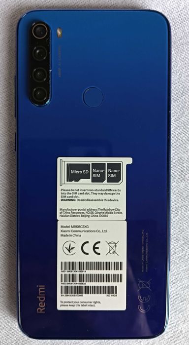 Xiaomi Redmi Note 8T 4/64GB Starscape Blue