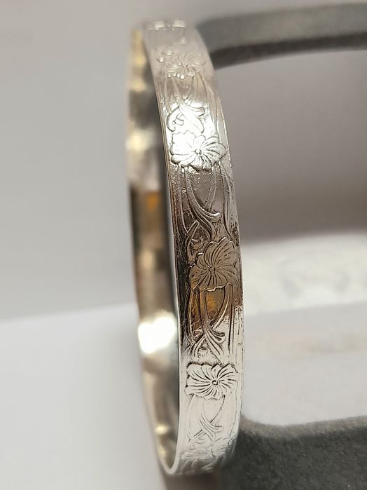 Srebrna Bransoletka Warmet Bangle